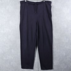 画像1: 90's LANDS' END 無地スウェットパンツ NAVY M (1)