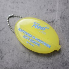 画像1: Feeet Anniversary Original Coin Case 【Feeet_本店 / YELLOW × BLUE】 (1)