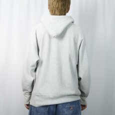 画像3: 90's Champion REVERSE WEAVE USA製 "HUMBOLDT STATE" プリントスウェットフーディー XL (3)