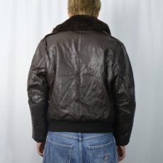 画像3: 70〜80's gino leathers "G-1 TYPE" レザージャケット SIZE42 (3)