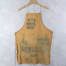 画像2: 〜60's Newhouse Paper Co. コットンキャンバスエプロン (2)