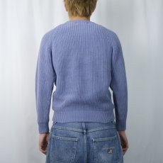 画像3: 80〜90's Eddie bauer コットンニットセーター M (3)