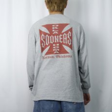 画像4: Oklahoma Sooners フットボールチーム プリントロンT XL (4)
