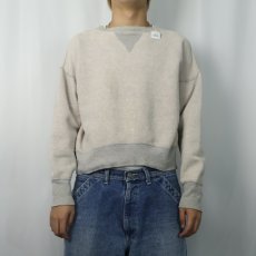 画像2: 50's UNKNOWN 前V 2トーンスウェット (2)