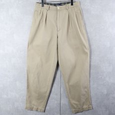 画像1: 90's POLO Ralph Lauren USA製 2タック チノトラウザーズ W31 (1)
