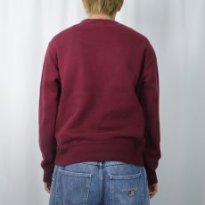 画像3: POLO Ralph Lauren "REVERSE WEAVE TYPE" ロゴ刺繍スウェット M (3)