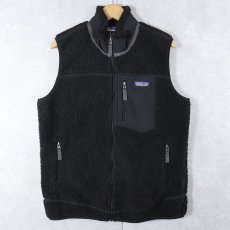 画像1: 2015AW Patagonia クラシック レトロX ベスト BLACK L (1)
