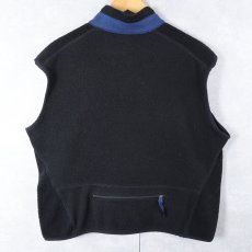 画像2: 90's Patagonia USA製 "P.E.F." フライヤーベスト BLACK XL (2)