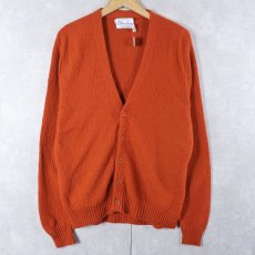 画像1: 70〜80's Stoneham Sportswear アクリルニットカーディガン L (1)