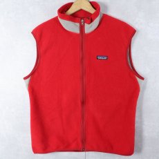 画像1: 90's Patagonia USA製 フリースフライヤーベスト L (1)