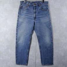 画像1: 90's Levi's 505 USA製 オレンジタブ デニムパンツ W33 (1)