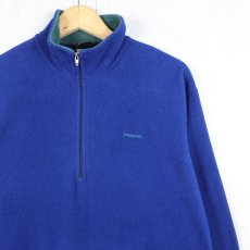 画像1: 90's Patagonia USA製 "CAPILENE" ハーフジップ フリースジャケット L (1)