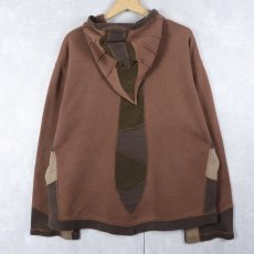 画像2: デザイン スウェットフーディー XL (2)