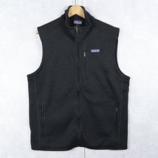 画像1: 2019AW Patagonia ベターセーターベスト BLACK L (1)