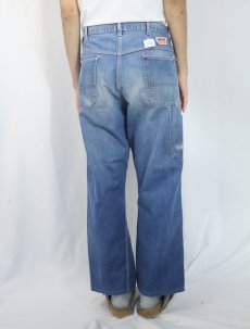 画像3: 60〜70's MONTGOMERY WARD デニムペインターパンツ W31 (3)