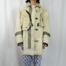 画像2: 70〜80's GLOBE MFG. CO. ダックファイヤーマンジャケット SIZE48 (2)