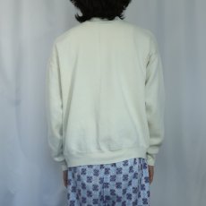 画像3: 90's Raffaello USA製 "二人の天使" アートプリントスウェット L (3)