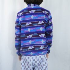 画像3: 2014AW Patagonia 総柄 スナップT M (3)