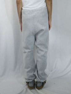 画像3:  70's Champion REVERSE WEAVE 青単色タグ USA製 "C&W" プリントスウェットパンツ L (3)