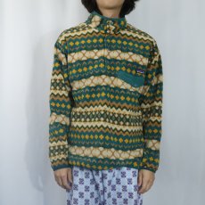 画像2: Patagonia 総柄 スナップT M (2)