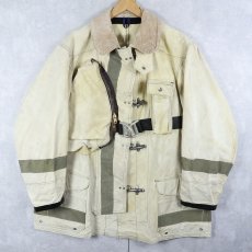 画像1: 70〜80's GLOBE MFG. CO. ダックファイヤーマンジャケット SIZE48 (1)