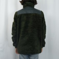 画像3: 70's〜 LEFA キルティングライナー レザー×ボアハンティングジャケット M (3)