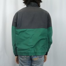 画像3: POLO Ralph Lauren 裏フリース 2トーン コットンジップジャケット M (3)