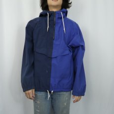 画像2: 90's GAP 2トーン切り替え ナイロンアノラックパーカー M (2)