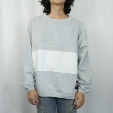 画像2: 90's OCEAN PACIFIC 切り替えデザインスウェット (2)