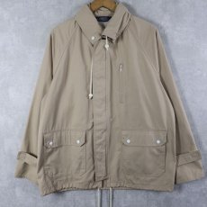 画像1: 90's LANDS' END コットンポリジャケット L (1)