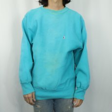 画像2: 90's Champion REVERSE WEAVE USA製 目付きスウェット XL (2)