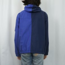 画像3: 90's GAP 2トーン切り替え ナイロンアノラックパーカー M (3)