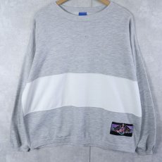 画像1: 90's OCEAN PACIFIC 切り替えデザインスウェット (1)