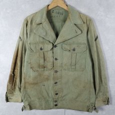 画像1: 40's U.S.ARMY 13スター M-41 HBTジャケット (1)