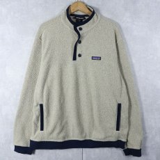 画像1: 2022AW Patagonia シアーリングボタンプルオーバー XL (1)