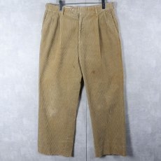 画像1: 80's POLO Ralph Lauren 2タック コーデュロイパンツ W31 (1)