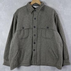 画像1: 70's Woolrich ダブルマッキーノ ウールシャツ XL (1)