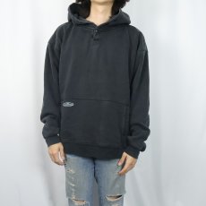 画像2: Arborwear ロゴ刺繍 ヘビーウェイト スウェットフーディー BLACK L (2)
