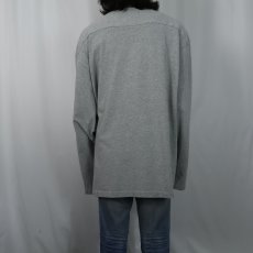 画像3: 90's POLO SPORT Ralph Lauren "P-67" Vネック プリントフットボールTシャツ L (3)