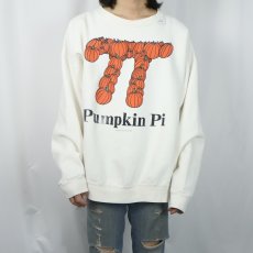 画像2: 90's "Pumpkin Pi" パンプキンプリントスウェット  (2)