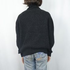 画像3: PENDLETON ヘンリーネック ウールニットセーター M (3)