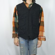 画像2: Woolrich ウールベスト L (2)