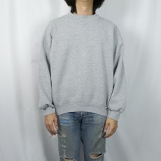 画像2: 90's RUSSELL ATHLETIC USA製 前V 無地スウェット XL  (2)