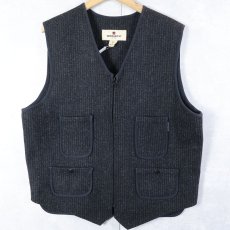 画像1: Woolrich ウールベスト L (1)