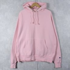 画像1: Champion REVERSE WEAVE 目無し スウェットフーディー L (1)