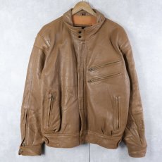 画像1: 80's〜 Wilsons シングルライダースジャケット SIZE44 (1)
