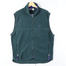 画像1: 90〜2000's Patagonia USA製 フリースベスト L (1)