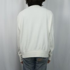 画像3: POLO Ralph Lauren REVERSE WEAVE TYPE 前V パイルスウェット L (3)