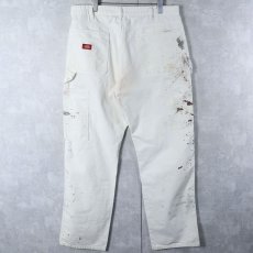 画像1: Dickies ペンキペイント コットンペインターパンツ W37 (1)