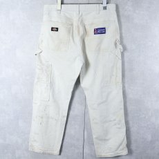 画像1: Dickies × SHERWIN WILLIAMS ペンキペイント コットンペインターパンツ W33 (1)